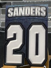 1997 Pacific Crown Collection Barry Sanders Big Numbers Die Cut