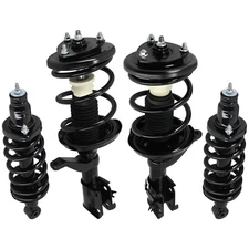 4pcs Front Rear Complete Struts Coil Springs Assembly for 2002-2006 Honda CR-V