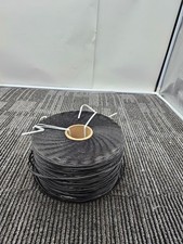 02012E-001 Black Twist Tie 4000ft L3-6-98A Black Spool 4000'
