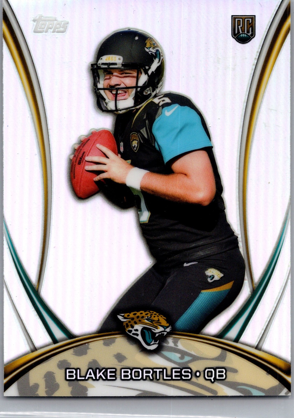 2014 Topps #3 Blake Bortles Holiday Refractors