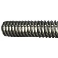 Threaded Rod, 1/2"-10, Steel, Plain Finish, 72 In Length, 44936