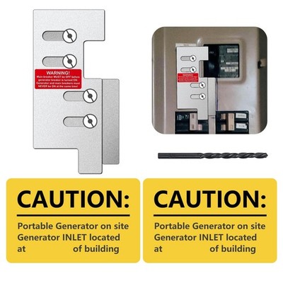 Generator Interlock Kit Compatible with Eaton or Cutler Hammer Vertical Throw...