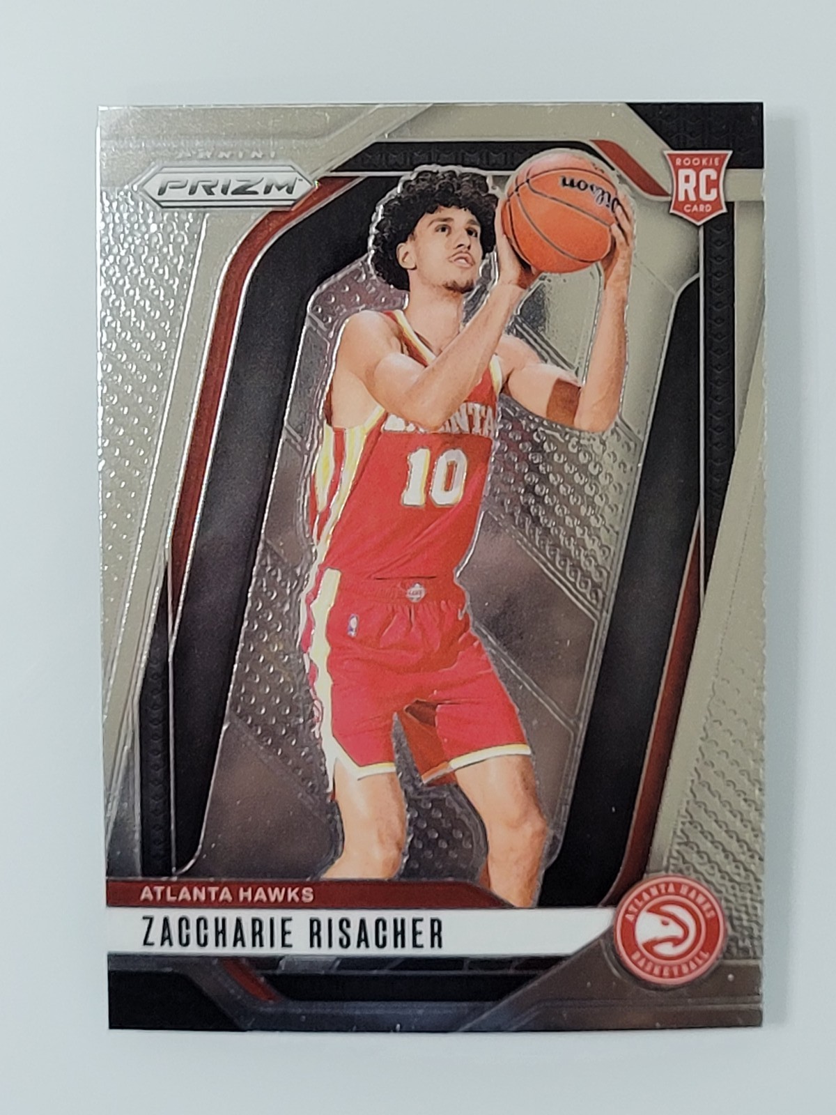 2024-25 Panini Prizm #265 Zaccharie Risacher