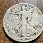 1917 50C Walking Liberty Half Dollar  Actual Coin Nice Details