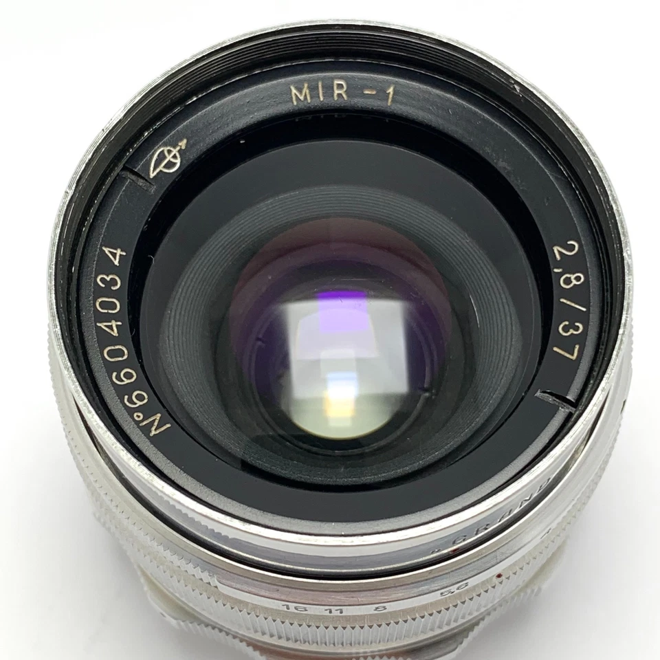 Vintage Soviet Wide-Angle Lens Mir-1 37mm f/2.8 - serviced - ( CLA ) sn 6604034 - Image 4 of 4