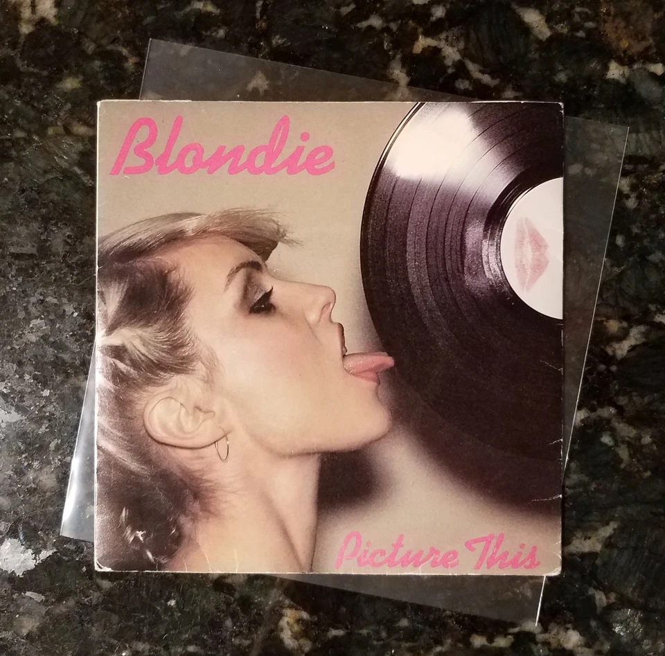 Blondie 1978 7" 45 UK Picture This Limited YELLOW DISC CHS 2242 EX++/NM - Image 3 of 4