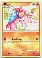 GLIGAR 49/90 Common HGSS Undaunted Pokemon