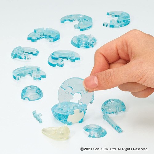 Crystal 3D Puzzle Sumikko Gurashi 5 Body Set with a Display 50280 Case BEVE #488 - Picture 4 of 9