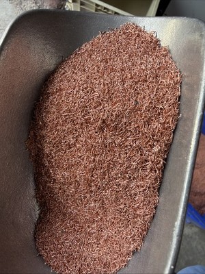 COPPER Granule SHRED BARE BRIGHT 1LB 5LB 10LB SHIP SAME DAY 99.9%