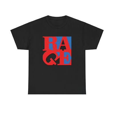 Rage RATM Against the Machine Rock Renegades Inspired Design Heavy Cotton Tee