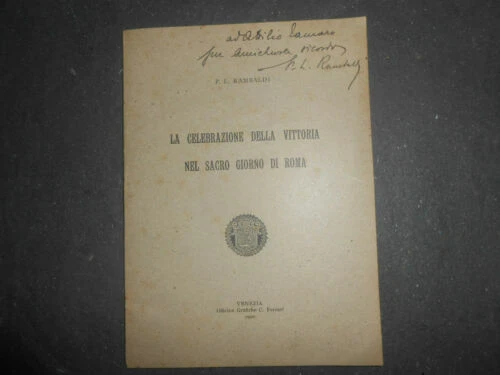 Dal 1920 al 1929 dal 1900 al 1919 autografato