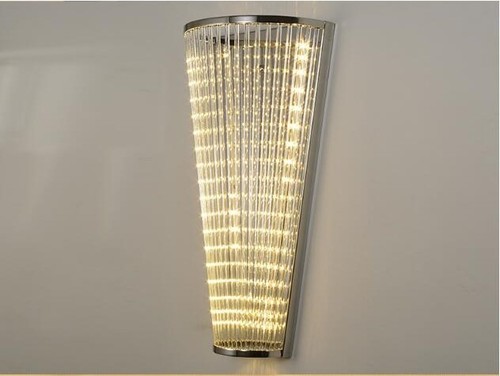 LED crystal Hotel lobby wall lamp house wall light compound tunnel fixrures  - Picture 7 of 9