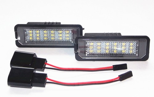 passend für Seat Leon 1P + 5F ab 2005 LED Kennzeichen Beleuchtung Nummernschild - Bild 3 von 3