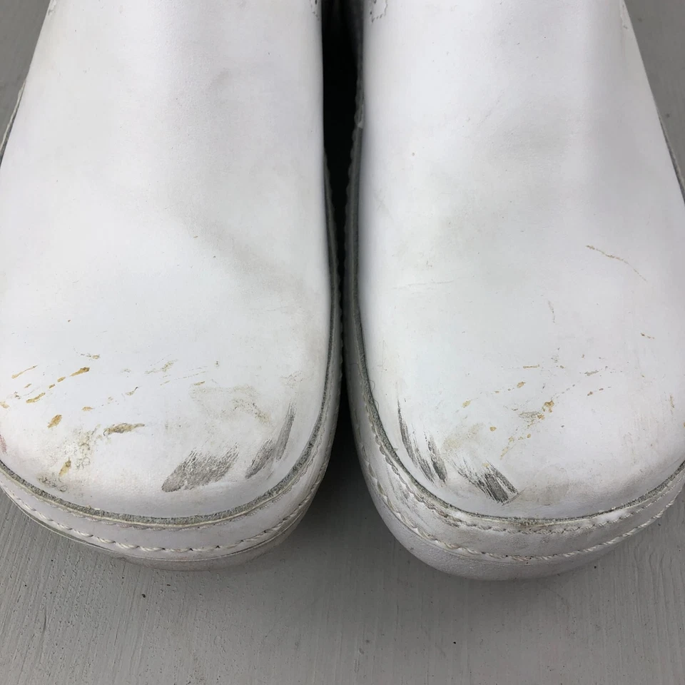 Timberland 女式 8M 码 PRO Renova 专业白色防滑木底鞋 — 第 4/4 张图片