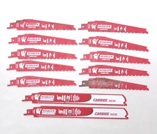 Diablo DS0908CF-9"x2 and DSO6128W-6" x10 Reciprocating Saw Blades Loose Defects