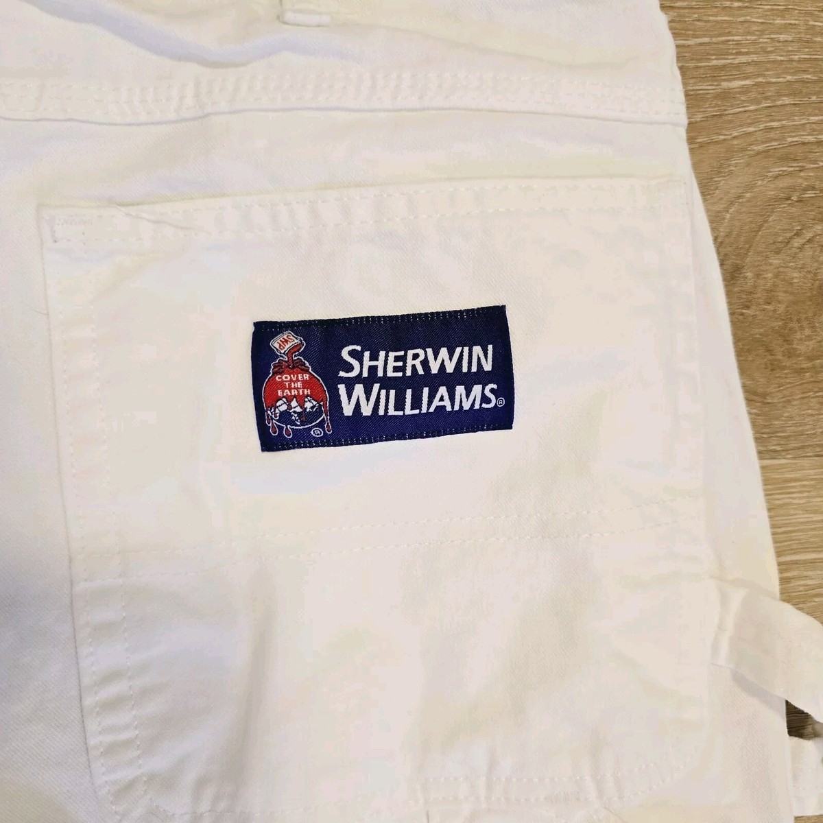 Sherwin Williams by Dickies Mens Painters Pants Solid White