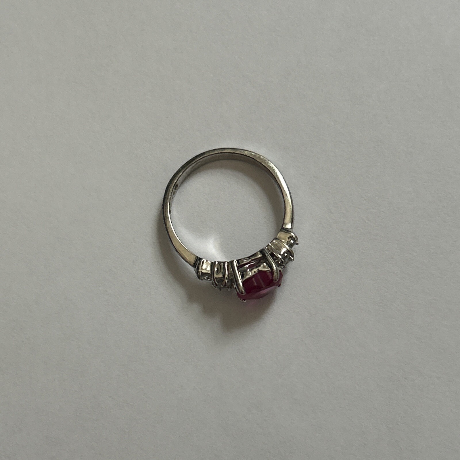 Ruby Diamond Ring - image 3