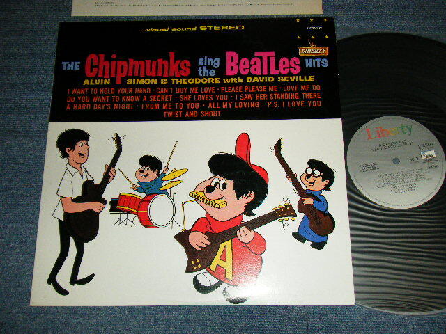 The CHIPMUNKS Japan 1981 K22P-132 NM LP SING THE BEATLES HITS | eBay
