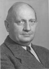 Foto antigua del armador Erich Laeisz alrededor de 1950 Suiza histórica