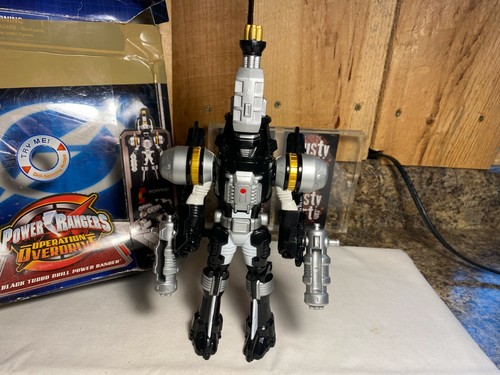 2006 Power Rangers schwarz Turbobohrer Power Ranger Betrieb Overdrive - Bild 2 von 6