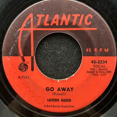 Go Away/You'd Better Find Yourself Another Fool by Lavern Baker (Atlantic)7'' VG-