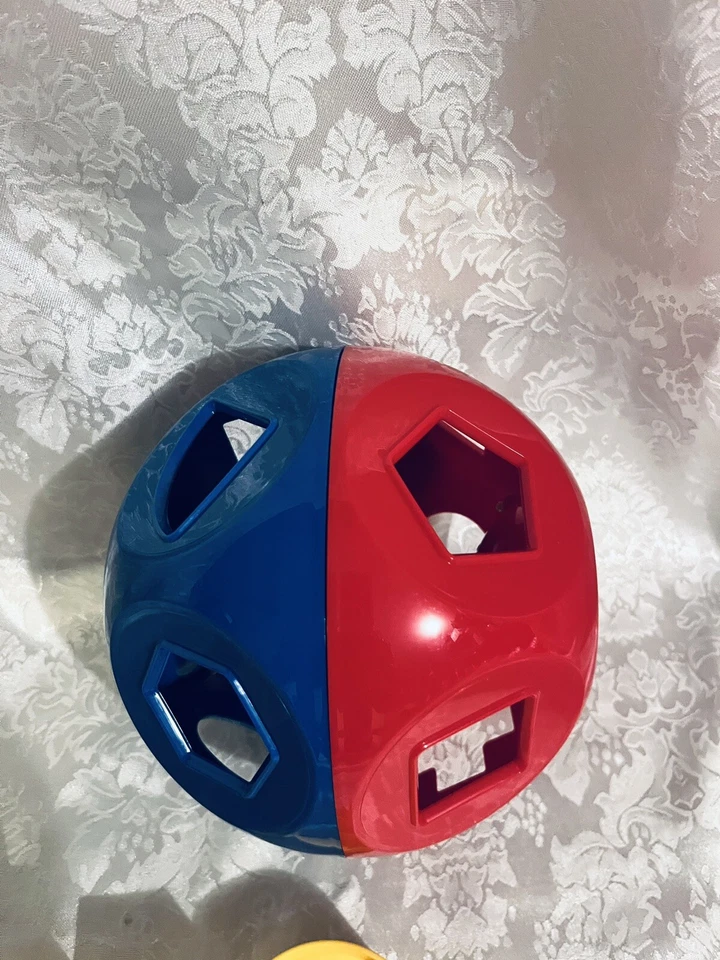 Tupperware Forma O Juguete Niños Bebé Niño Desarrollo Bola Clasificadora Nuevo Foto 2 de 4