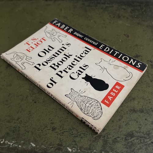 T.S. Eliot - Old Possum’s Book Of Practical Cats 1969 Faber Paperback - Picture 16 of 17