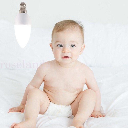 LED 3W B15 E14 Candle Globe Light Bulbs Lamp SES SBC Saving Bulb Cool Warm White - Picture 12 of 19