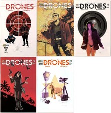 Drones #1 - #5 (5x Comics Set) - IDW Publishing - 2015