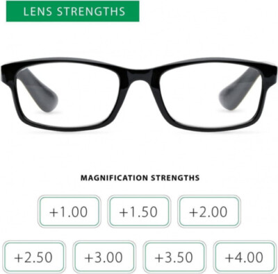 Reading Glasses Mens Womens Uv Reader