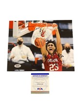 TRAYCE JACKSON DAVIS Indiana Hoosiers Star SIGNED 8x10 Photo PSA CERTIFIED Rare
