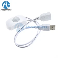 Motion Sensor Light Switch DC 5V-24V 5A PIR Motion Sensor Auto ON OFF Switch