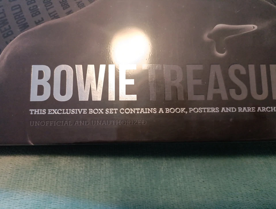 'Bowie Treasures' Collector BoxSet Book, Posters Documents & More New And Sealed - image 3 of 4