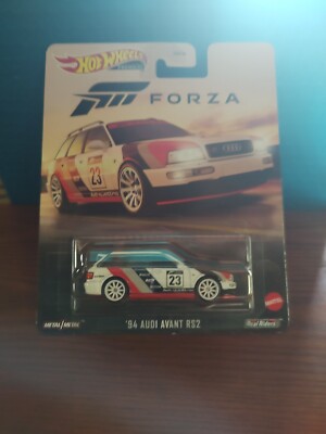 HOT WHEELS PREMIUM 1994 AUDI AVANT RS2 WHITE FORZA CAR CULTURE 2023  