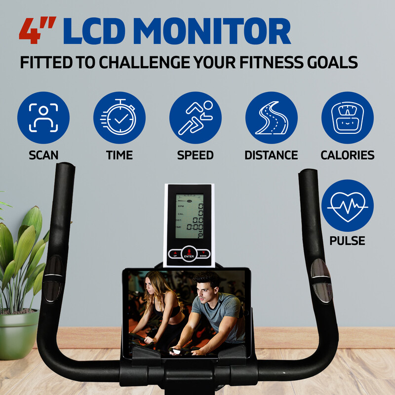 norflex spin bike exercise ball flywheel fitness commercial home workout gym