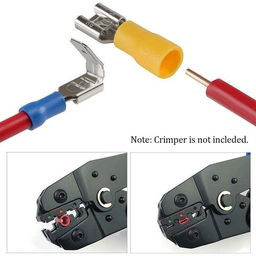 720PCS Assorted Crimp Terminals Electrical Wire Connector Spade Auto Car Kit Set - Picture 3 of 12
