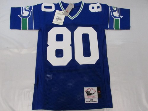 1985 Steve Largent #80 Seahawks Men Mitchell & Ness AUTHENTIC Jersey $300 - Picture 8 of 11