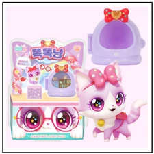 WishCat Figure WITTYMEOW Korean Animation Wish Cat Toy 2024 New