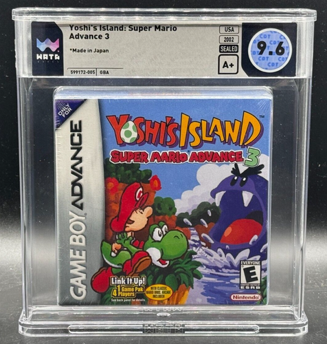 Jeu Game Boy Advance Yoshi's Island Super Mario Advance 3 - Version Japon COMPLÈTE, Très Bon état
