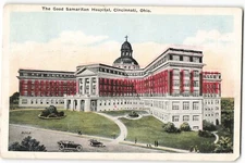 Postcard 1920 The Good Samaritan Hospital, Cincinnati, Ohio VTG VPC02.