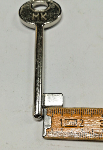 CHIAVE AGB PATENT MK NICHELATA PORTA INTERNA - Foto 7 di 9