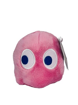Brand New Pac-Man Battle Royale Pink (Pinky) Ghost Plush, 7'', Namco