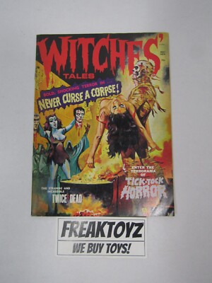 Witches' Tales Vol 6 #3, May 1974 Eerie Publications (Damaged)