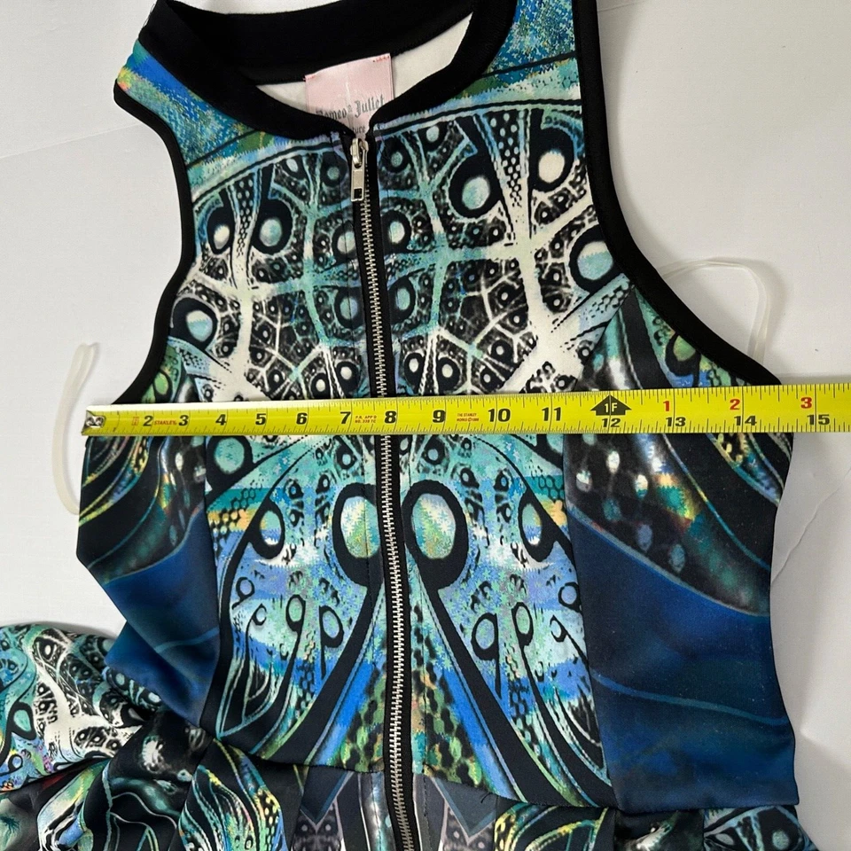 Vestido de mujer Romeo + Juliet Couture sin mangas ajustado y acampanado talla pequeña Foto 4 de 4