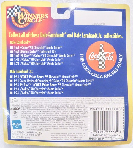 Winners Circle - Dale Earnhardt & Dale Jr COOL CUSTOMS 1957 Chevy Bel Air 1:64 - Imagen 3 de 3