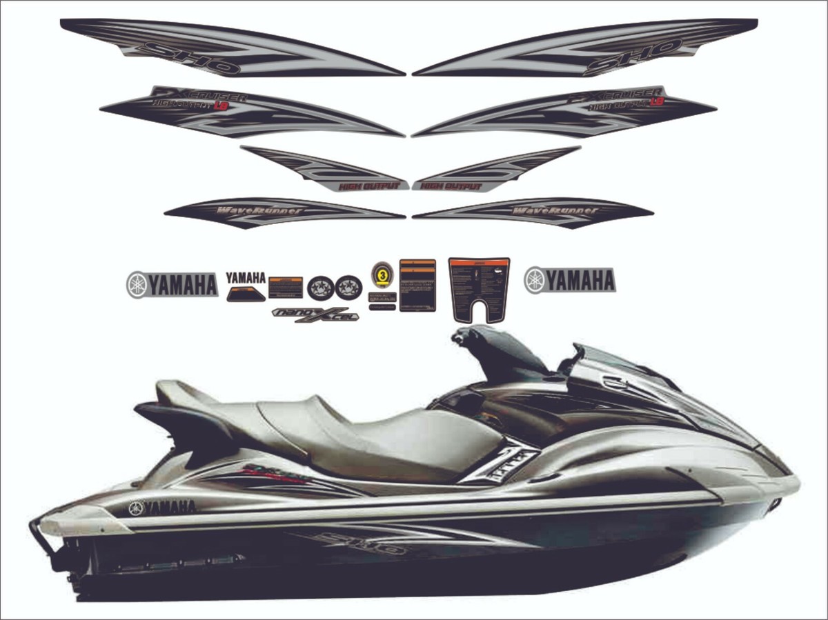 YAMAHA WAVERUNNER FX CRUISER HO1.8 / 2009 Graphics/Decal / Sticker