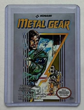 Metal Gear Limited Edition Artist Signed “Konami Classic” Trading Card 4/10