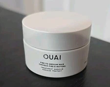 NEW OUAI Fine to Medium Hair Treatment Masque Mask 1oz 30 mL Travel Size