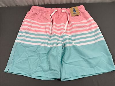 NWT Chubbies The On The Horizons 7  Classic Swim Trunks Large LR