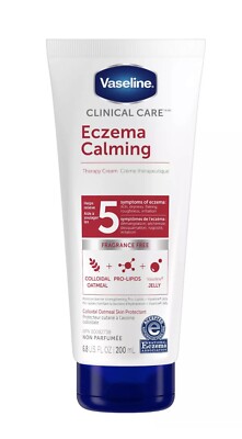 Vaseline Clinical Care Eczema Calming Therapy Cream 200 ml - New